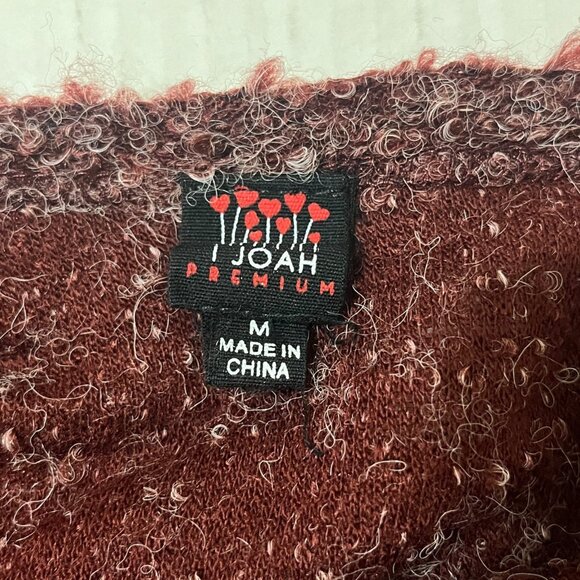 Cottage Womens Knit Duster Sz M Boho Indie Cardigan Lagenlook Festival Grandma - Picture 3 of 7